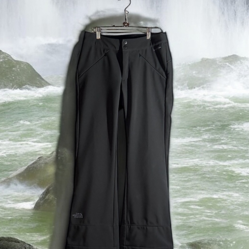 The North Face Women's Apex STH black WindWall softshell ski pants, size S/P